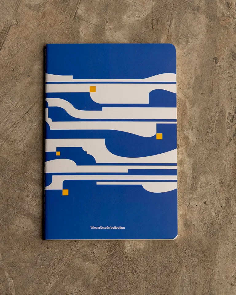 The Notebooks by Wissam Shawkat — calligraphy art journal set with Arabic letterform covers